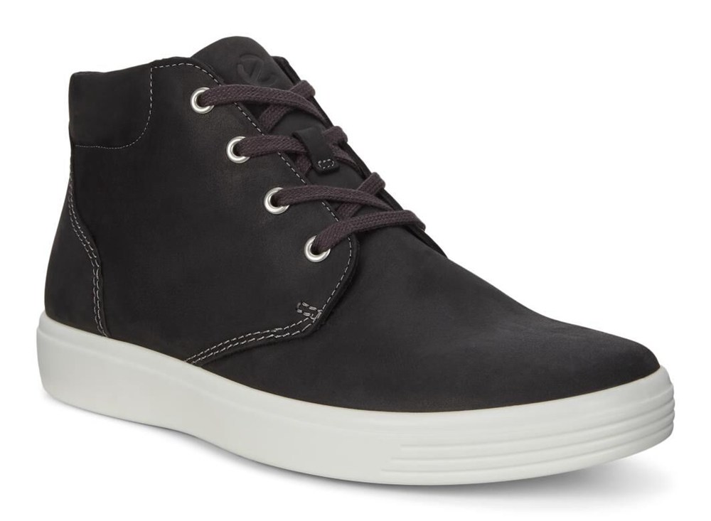 Tenis Hombre - ECCO Soft Classic M Ankle Boot - Negros - ZJB290613